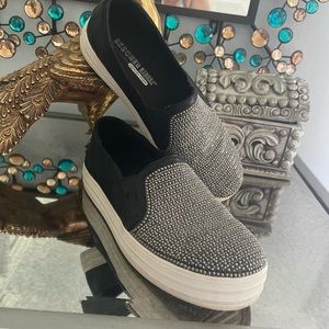 Skechers street memory foam dazzling sneakers